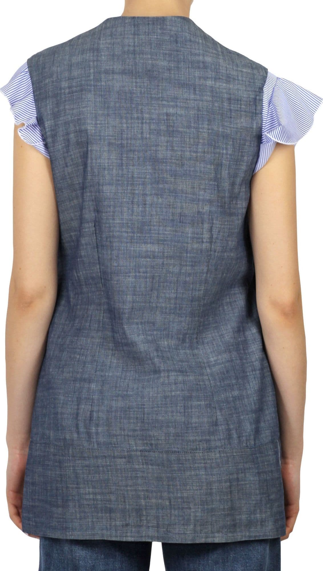 ALESSIA SANTI Alessia Santi - Gilet - 450154 - Denim da donna in Gilet Drestige - Casamassima, commercioVirtuoso.it