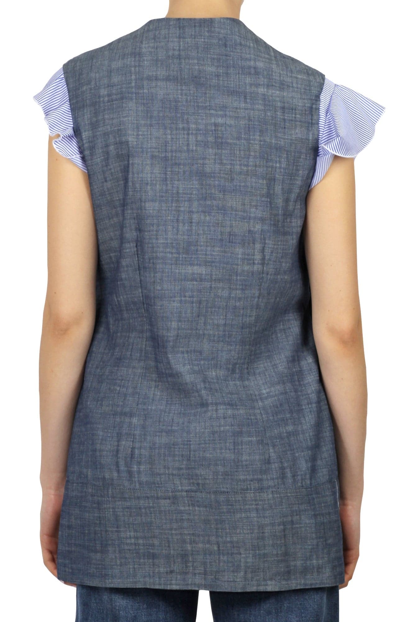 ALESSIA SANTI Alessia Santi - Gilet - 450154 - Denim da donna in Gilet Drestige - Casamassima, commercioVirtuoso.it