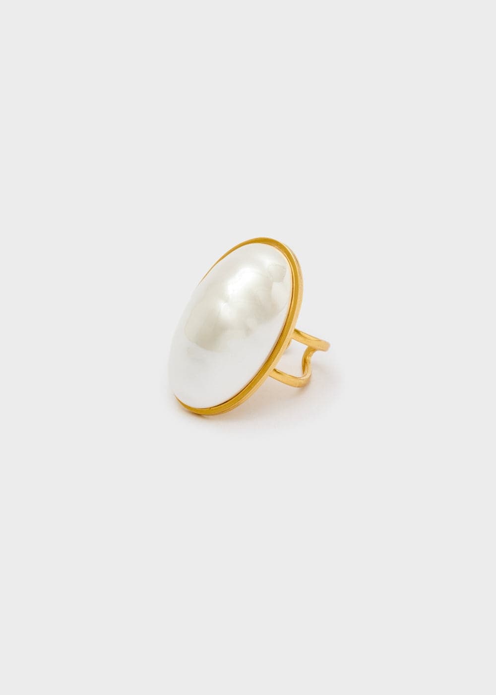 Anello ovale acciaio inossidabile oro perla in Cinture Kanal 32 - Santa Maria di Licodia, commercioVirtuoso.it