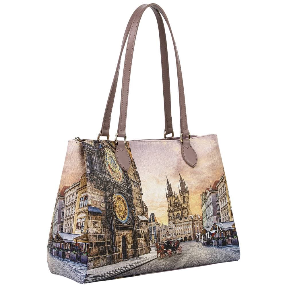 YNot borsa a spalla ASTRO CLOCK linea YESBAG YES594F6 in Borse a spalla Prodotti di Classe - Nocera Superiore, commercioVirtuoso.it