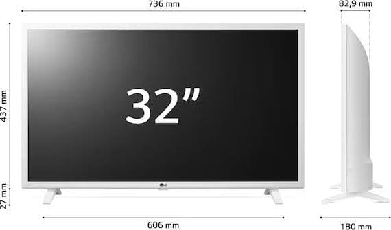 LG Smart TV 32LQ63806LC 32'' Full HD HDR10 Pro White in Televisori Prezzo Bomba Store - Casalnuovo di Napoli, commercioVirtuoso.it