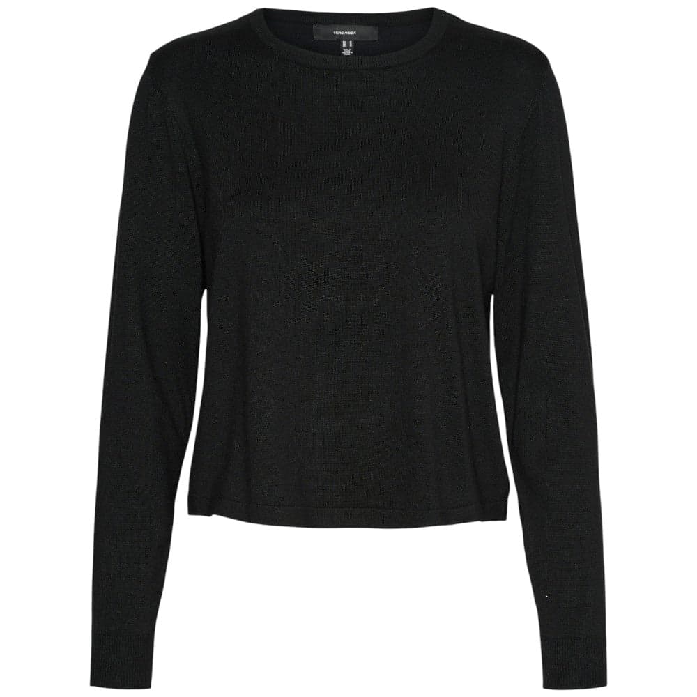 Vero Moda pullover nero leggero Silje 10320454 in Maglioni Prodotti di Classe - Nocera Superiore, commercioVirtuoso.it