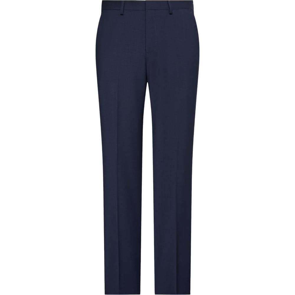 Calvin Klein pantalone blu misto lana slim fit LV14LD904GPPK in Pantaloni Prodotti di Classe - Nocera Superiore, commercioVirtuoso.it