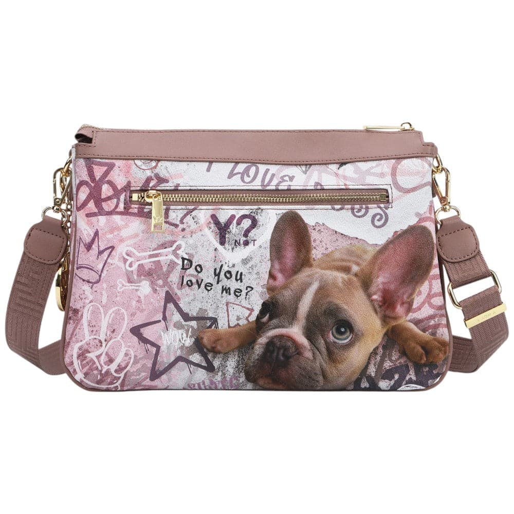 YNot borsa a tracolla shoulder bag stampa Cane linea Metro Chic MTC016S5 Borse YNot