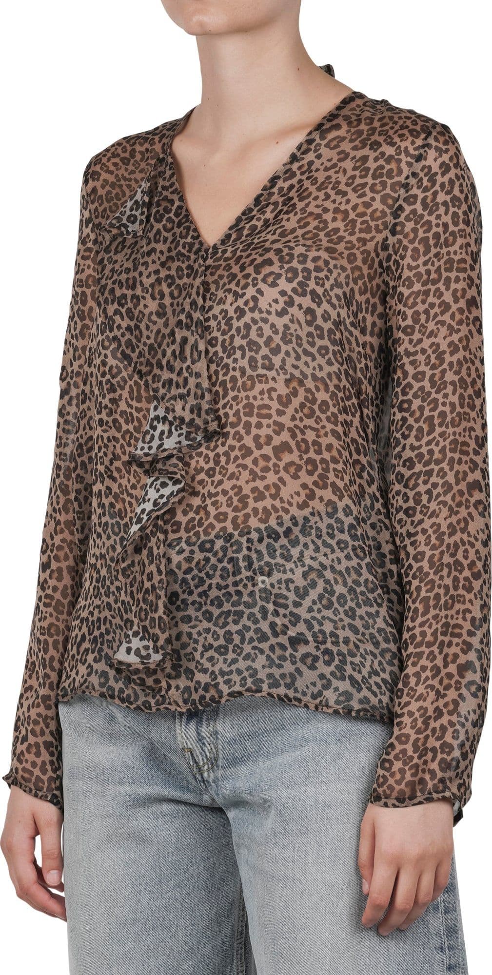 ALESSIA SANTI Alessia Santi - Blusa - 460326 - Beige/Nero da donna in Bluse e camicie Drestige - Casamassima, commercioVirtuoso.it