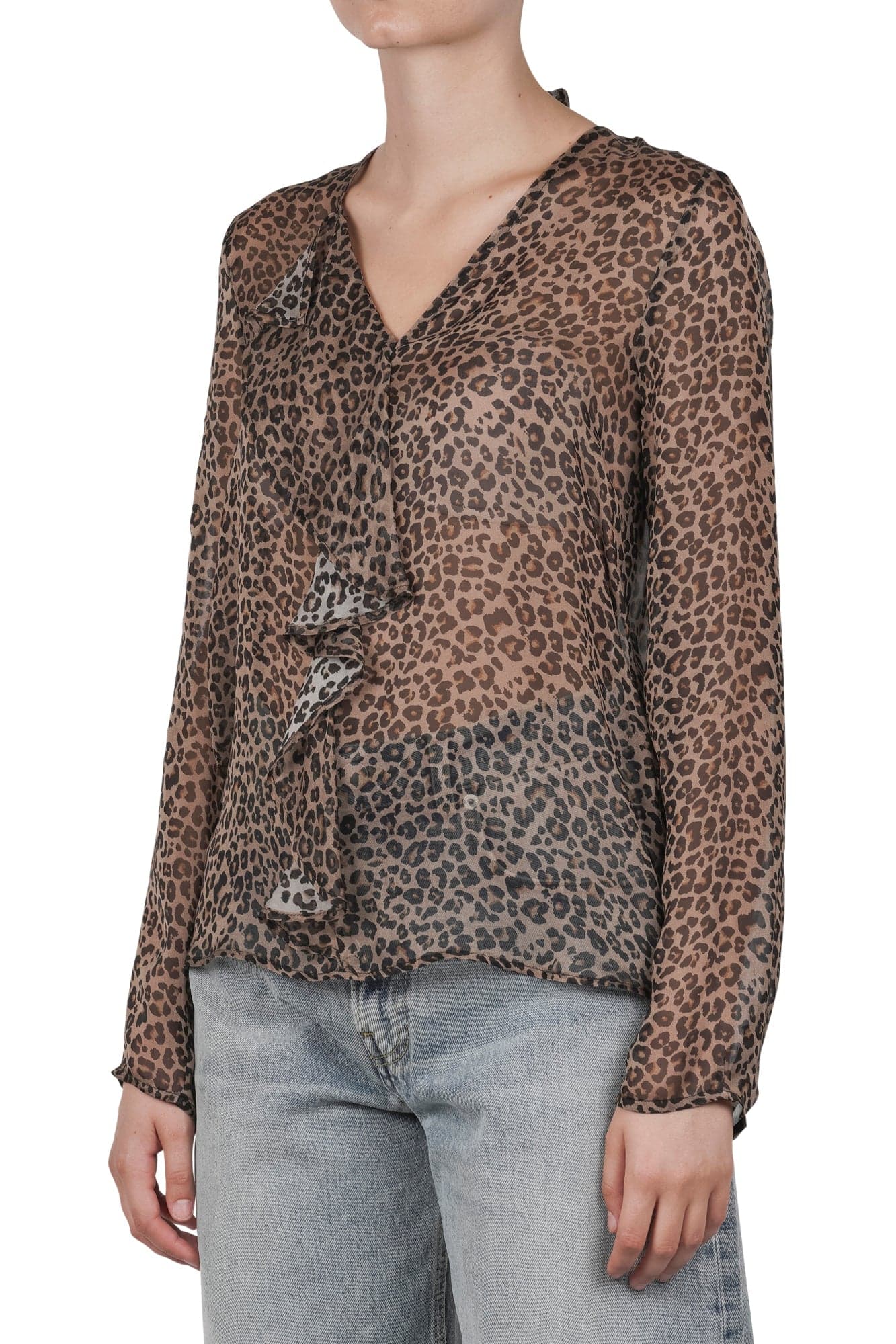 ALESSIA SANTI Alessia Santi - Blusa - 460326 - Beige/Nero da donna in Bluse e camicie Drestige - Casamassima, commercioVirtuoso.it