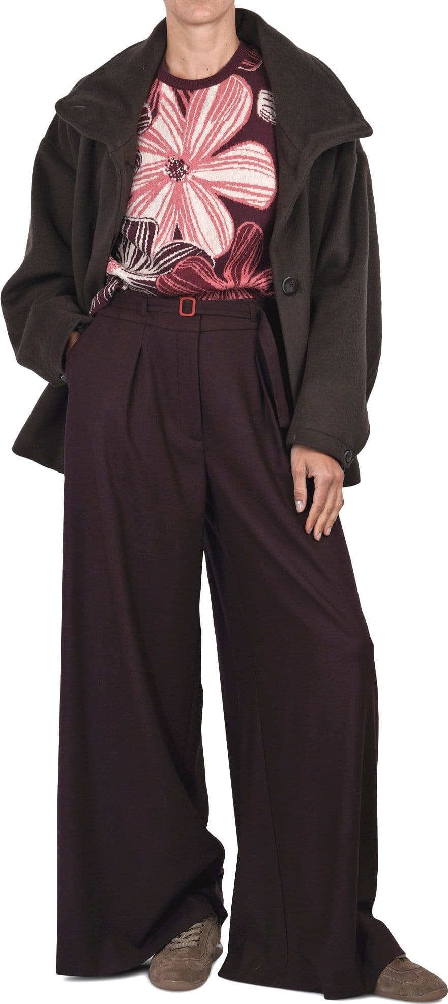 NIU - Pantalone - 460349 - Bordeaux da donna in Pantaloni sportivi Drestige - Casamassima, commercioVirtuoso.it