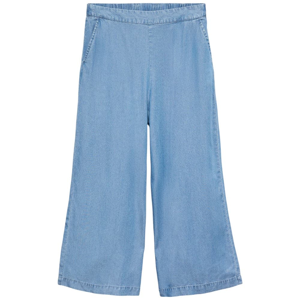 Vero Moda pantaloni in tencel blu Bree 10304861 Pantaloni Vero Moda