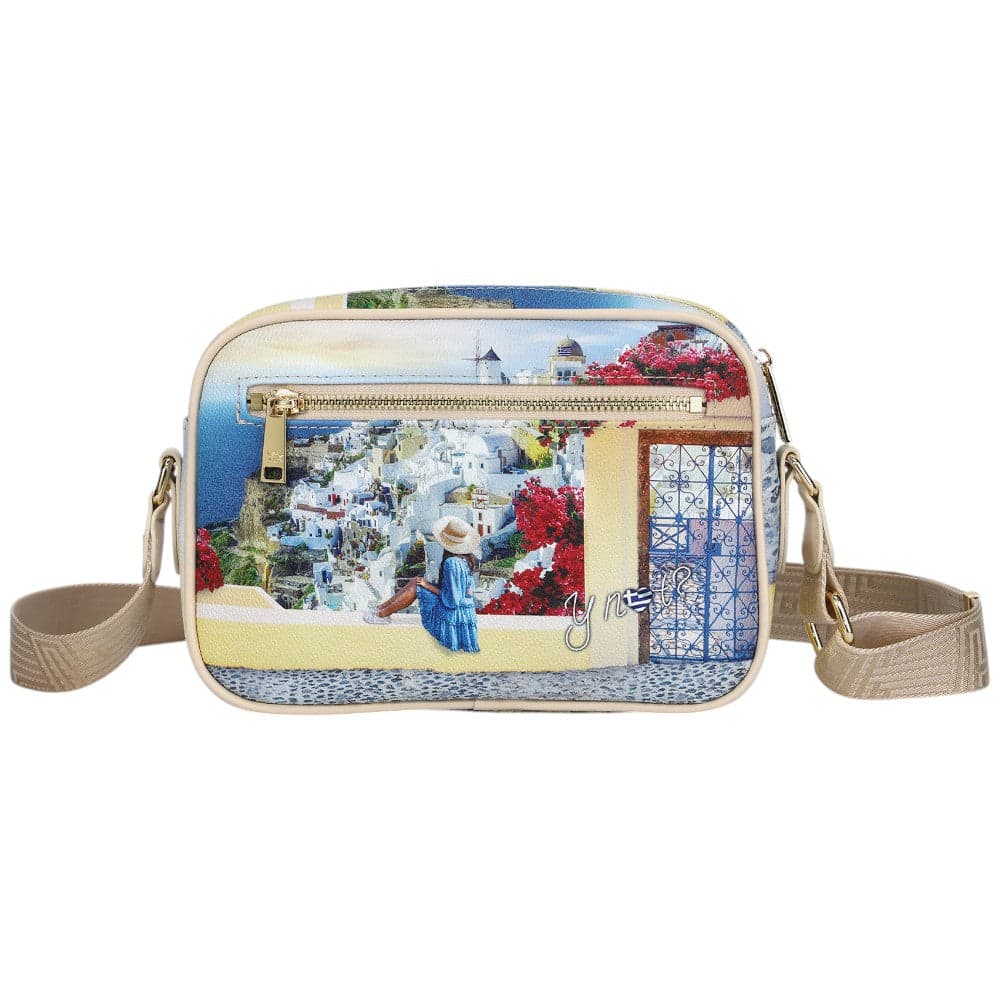 YNot borsa a tracolla camera bag stampa Greek Summer YES310S5 Borse YNot