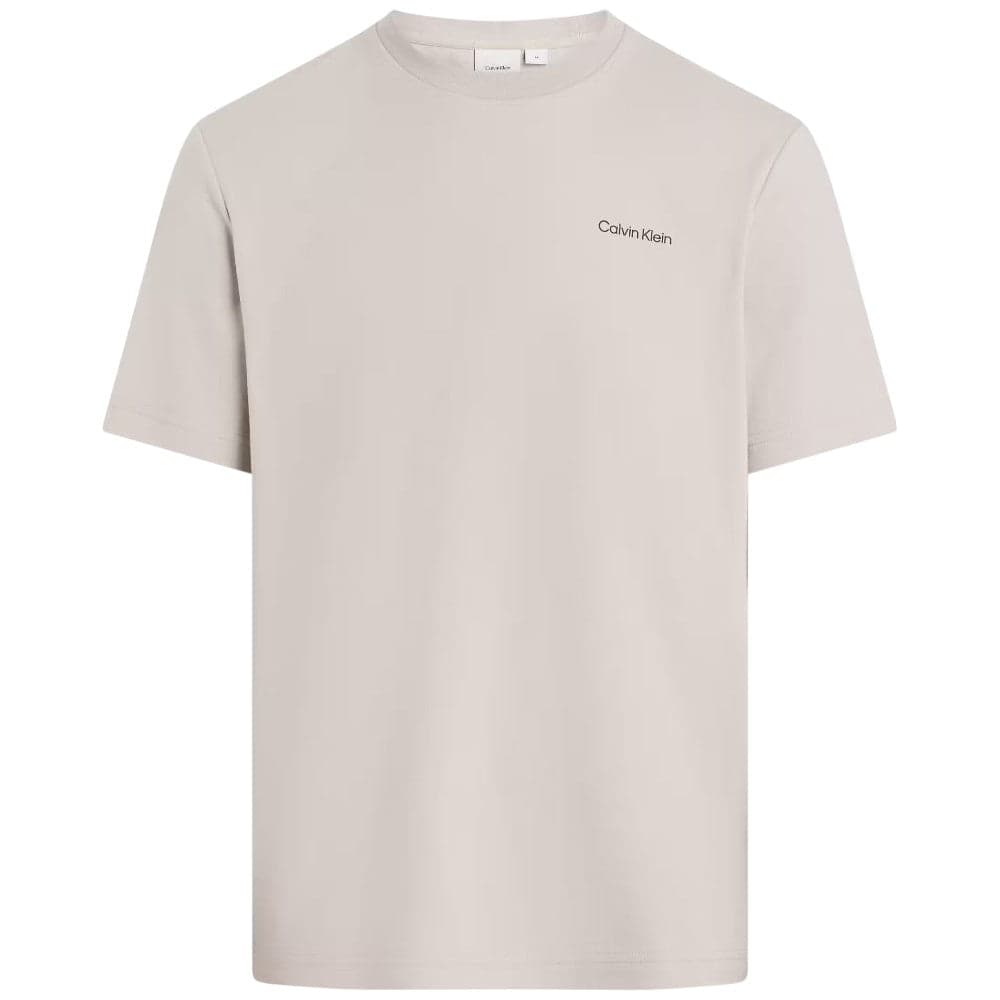 Calvin Klein t-shirt beige colomba micro logo K10K109894PBQ
