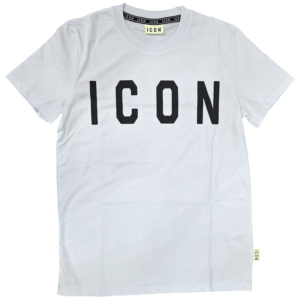 ICON t-shirt bianca logo grande ICUS2S5T021