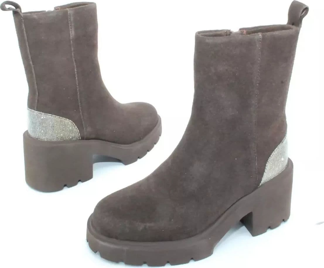 ToscaBlu Donna Tronchetto in pelle scamosciata in Stivali Cantali Calzature - Randazzo, commercioVirtuoso.it