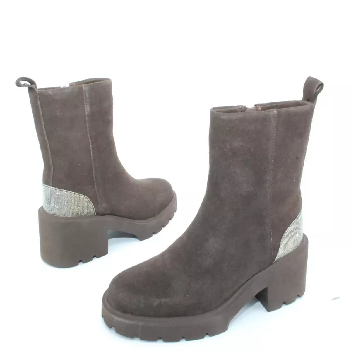 ToscaBlu Donna Tronchetto in pelle scamosciata in Stivali Cantali Calzature - Randazzo, commercioVirtuoso.it