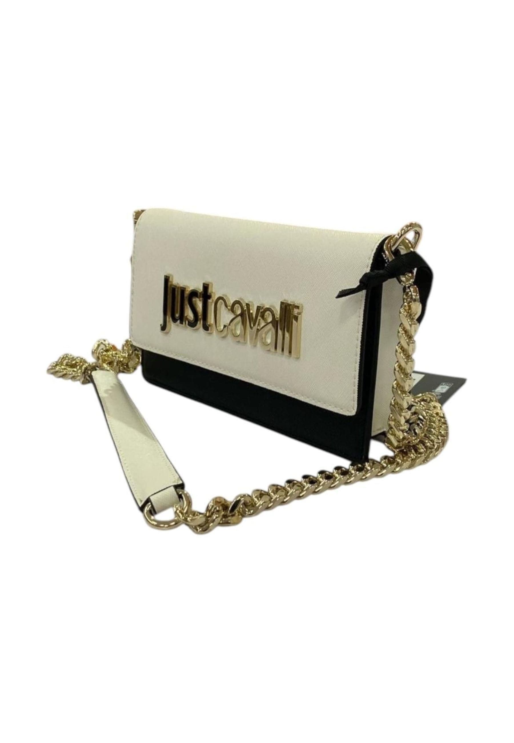 JUST CAVALLI BORSAFOGLIO JC B_METAL LETTERING-STY da donna in Borse a mano Drestige - Casamassima, commercioVirtuoso.it