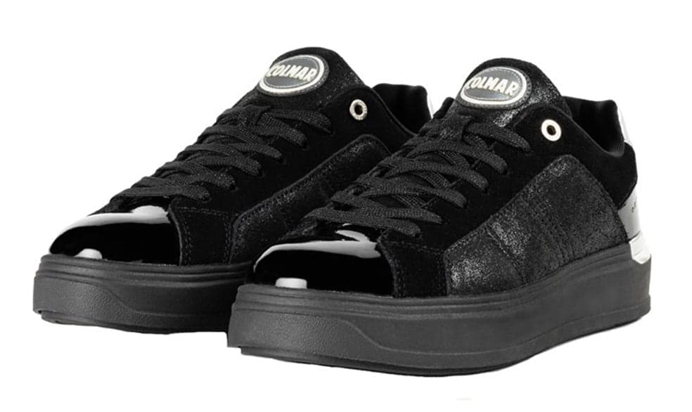 COLMAR Sneakers Donna art. BRADBURY H-1 GLOOM 16 in suede/tessuto Black in Sneaker casual Bilello Shop - San Giovanni in Fiore, commercioVirtuoso.it