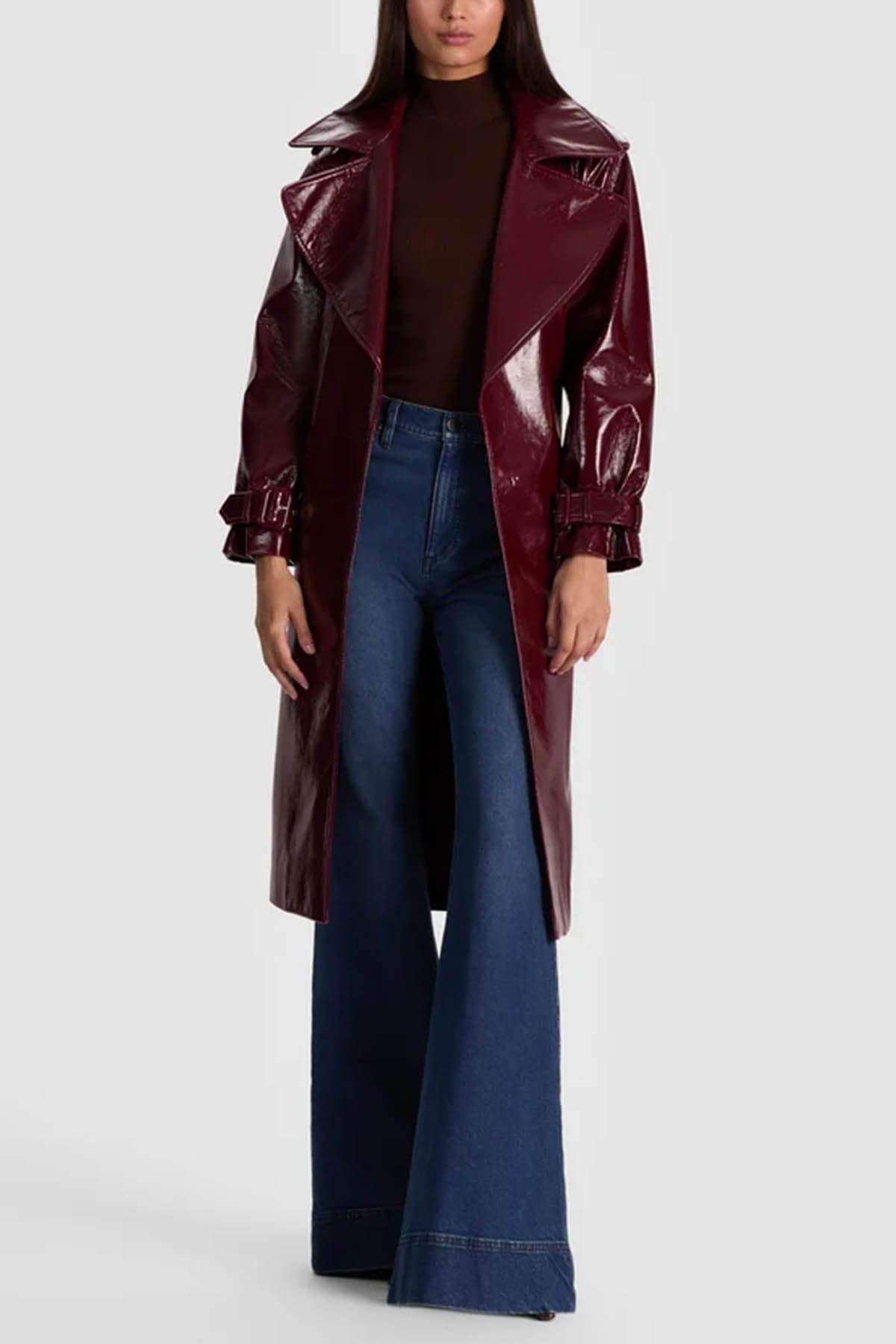 Alice + Olivia Giacconi Bordeaux da donna in Cappotti Drestige - Casamassima, commercioVirtuoso.it