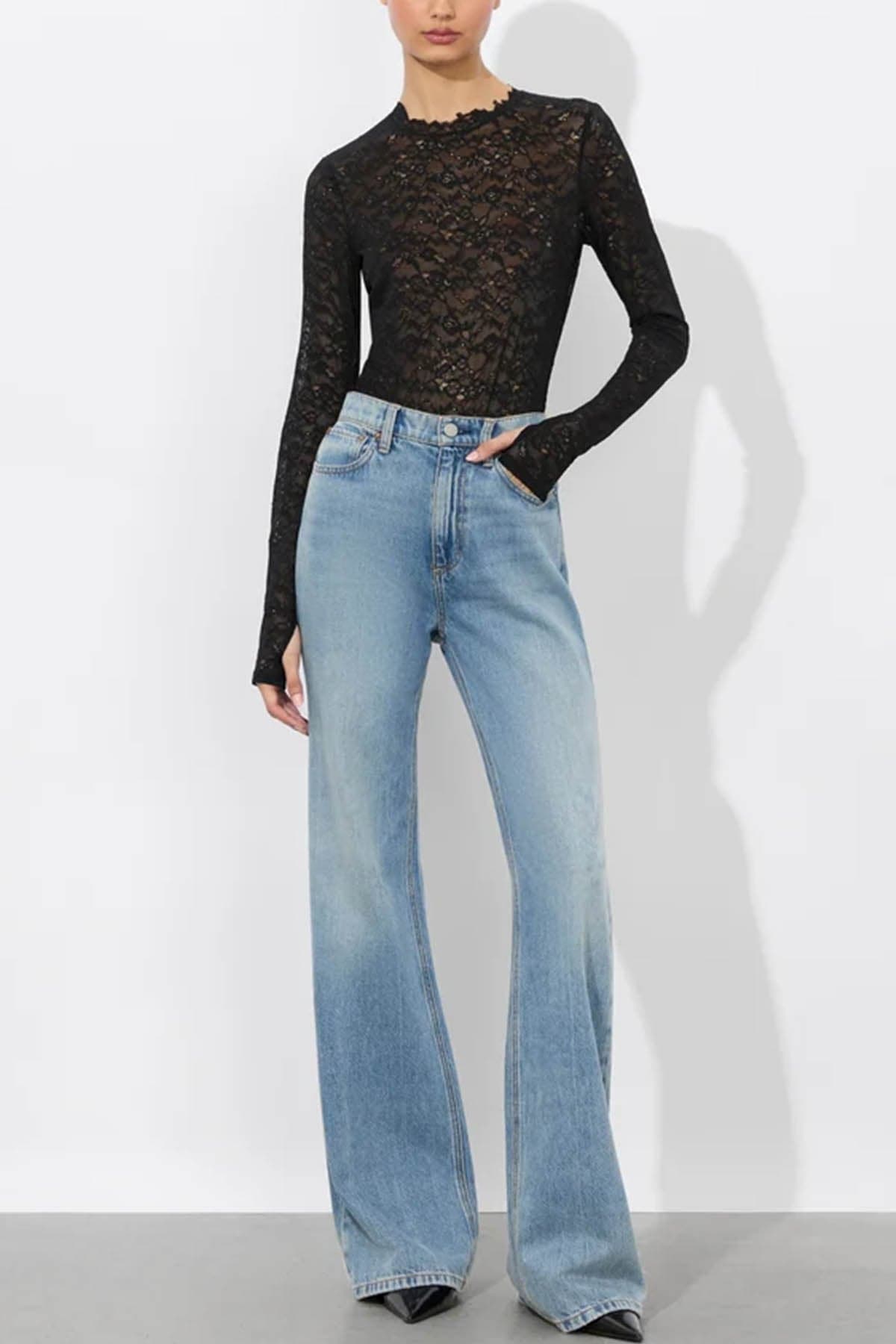 Alice + Olivia Top Nero da donna in Canotte e top Drestige - Casamassima, commercioVirtuoso.it