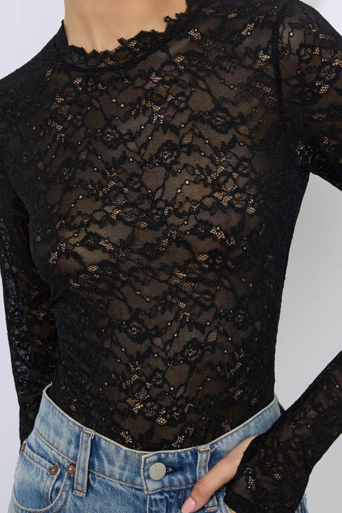 Alice + Olivia Top Nero da donna in Canotte e top Drestige - Casamassima, commercioVirtuoso.it