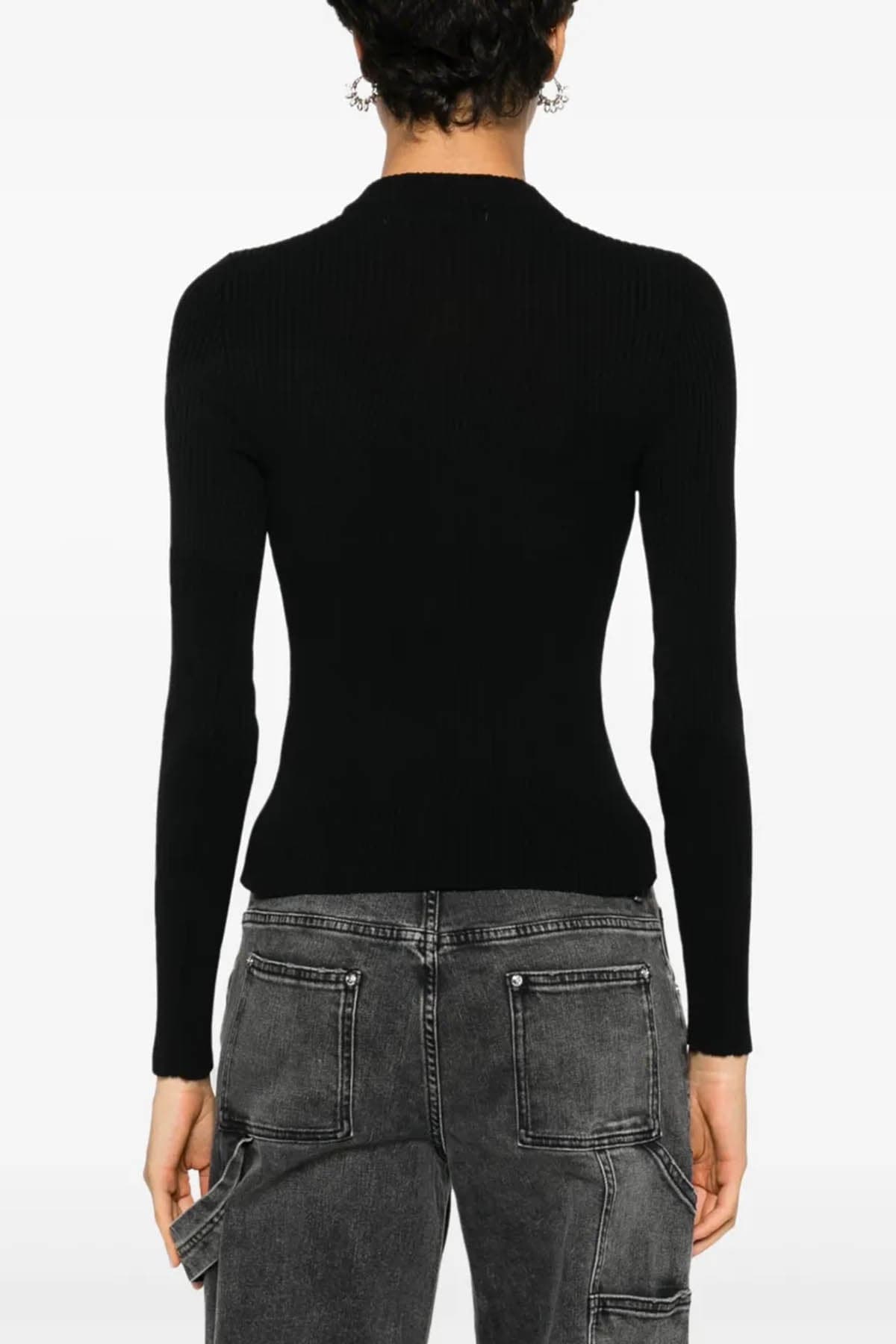 MSGM Maglie Nero da donna in Bluse e camicie Drestige - Casamassima, commercioVirtuoso.it