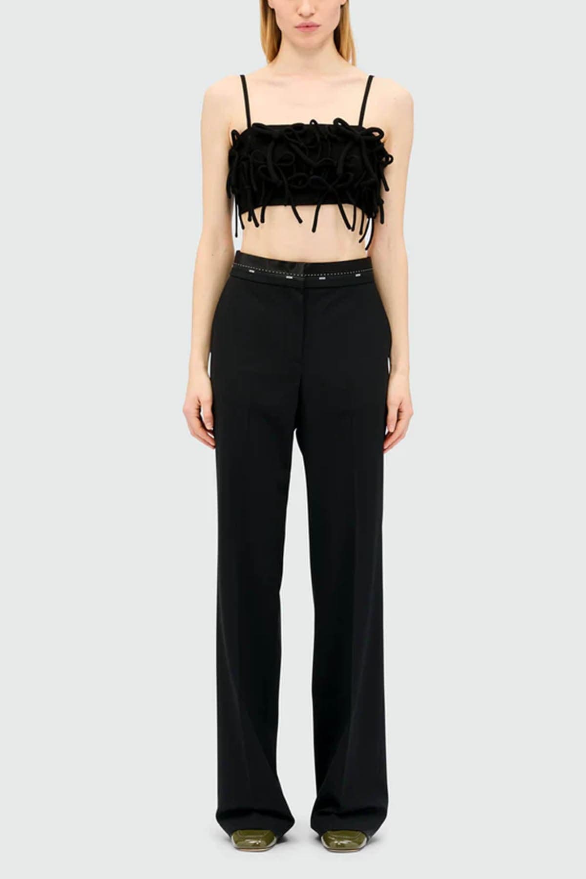 MSGM Abbigliamento... Nero da donna in Canotte e top Drestige - Casamassima, commercioVirtuoso.it