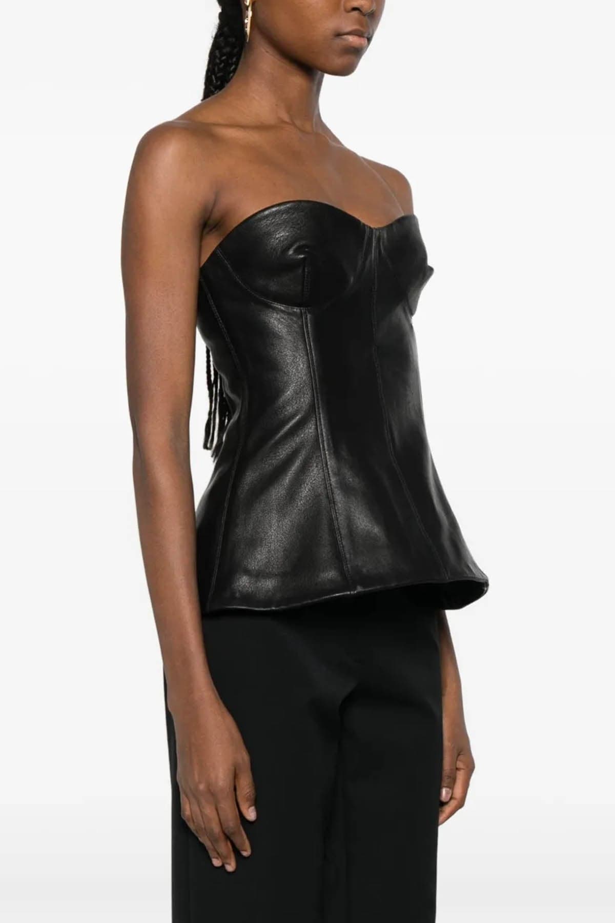 SIMKHAI Top Nero da donna in Canotte e top Drestige - Casamassima, commercioVirtuoso.it