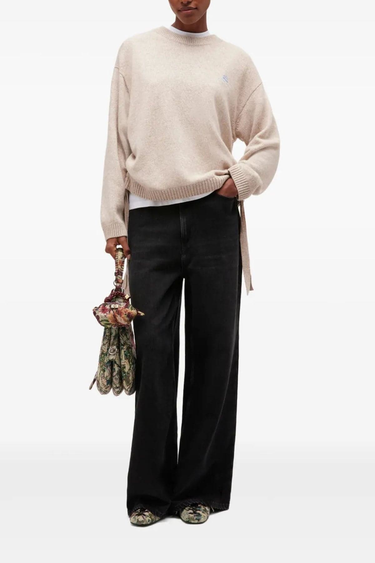 GANNI Maglie Beige da donna in Bluse e camicie Drestige - Casamassima, commercioVirtuoso.it