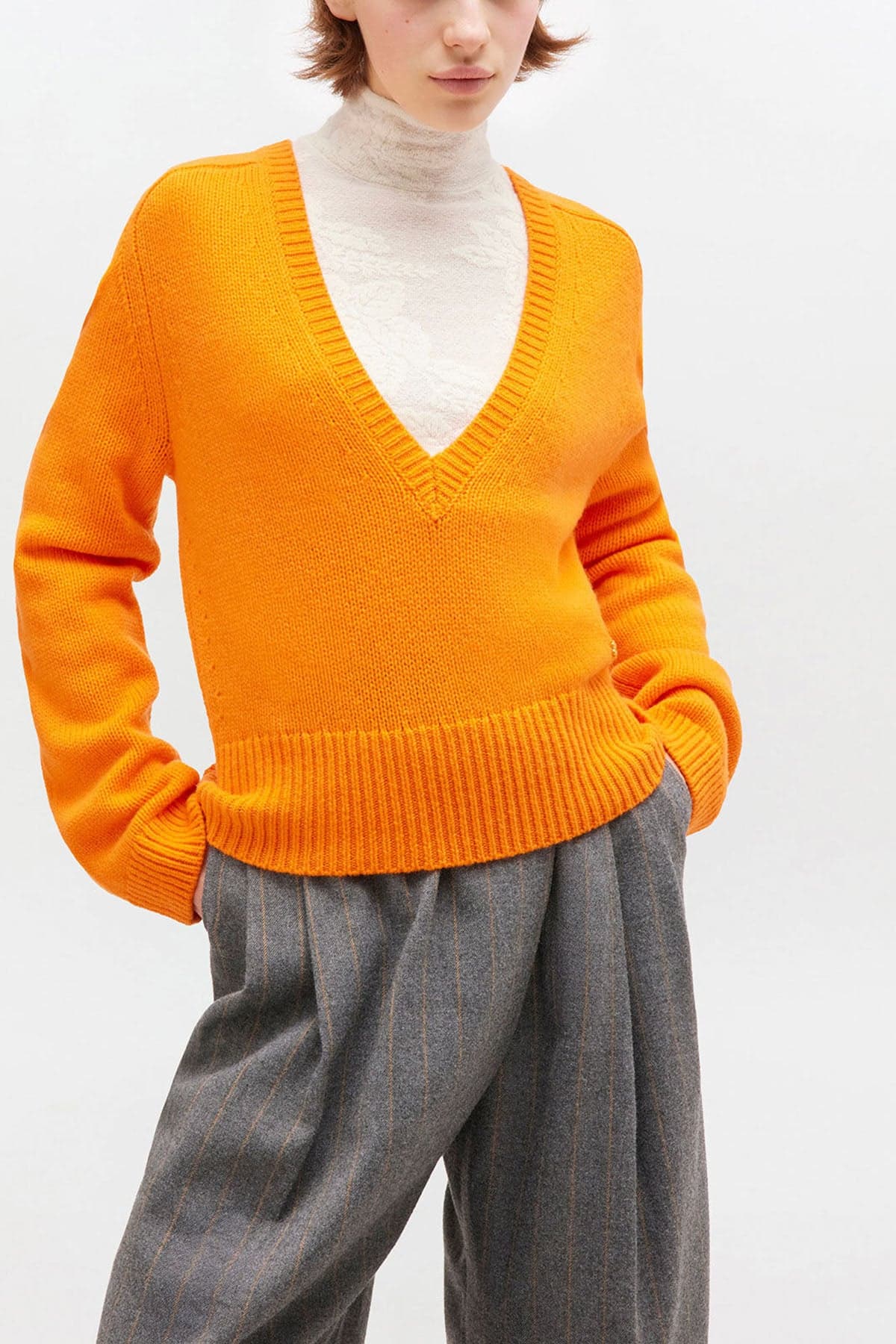 GANNI Maglie Arancio da donna in T-shirt Drestige - Casamassima, commercioVirtuoso.it