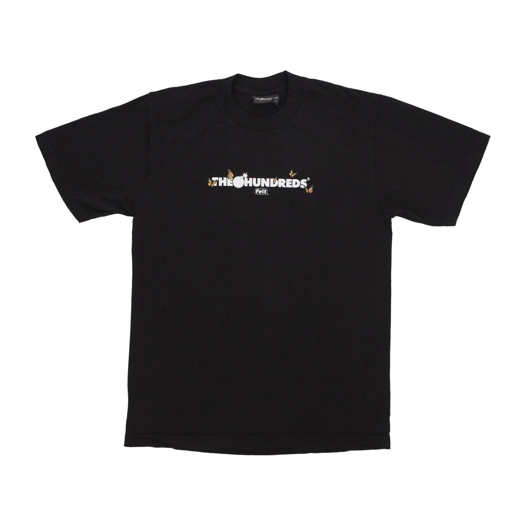 THE HUNDREDS Maglietta Uomo Butterfly Adam Tee Black da uomo in T-shirt Drestige - Casamassima, commercioVirtuoso.it