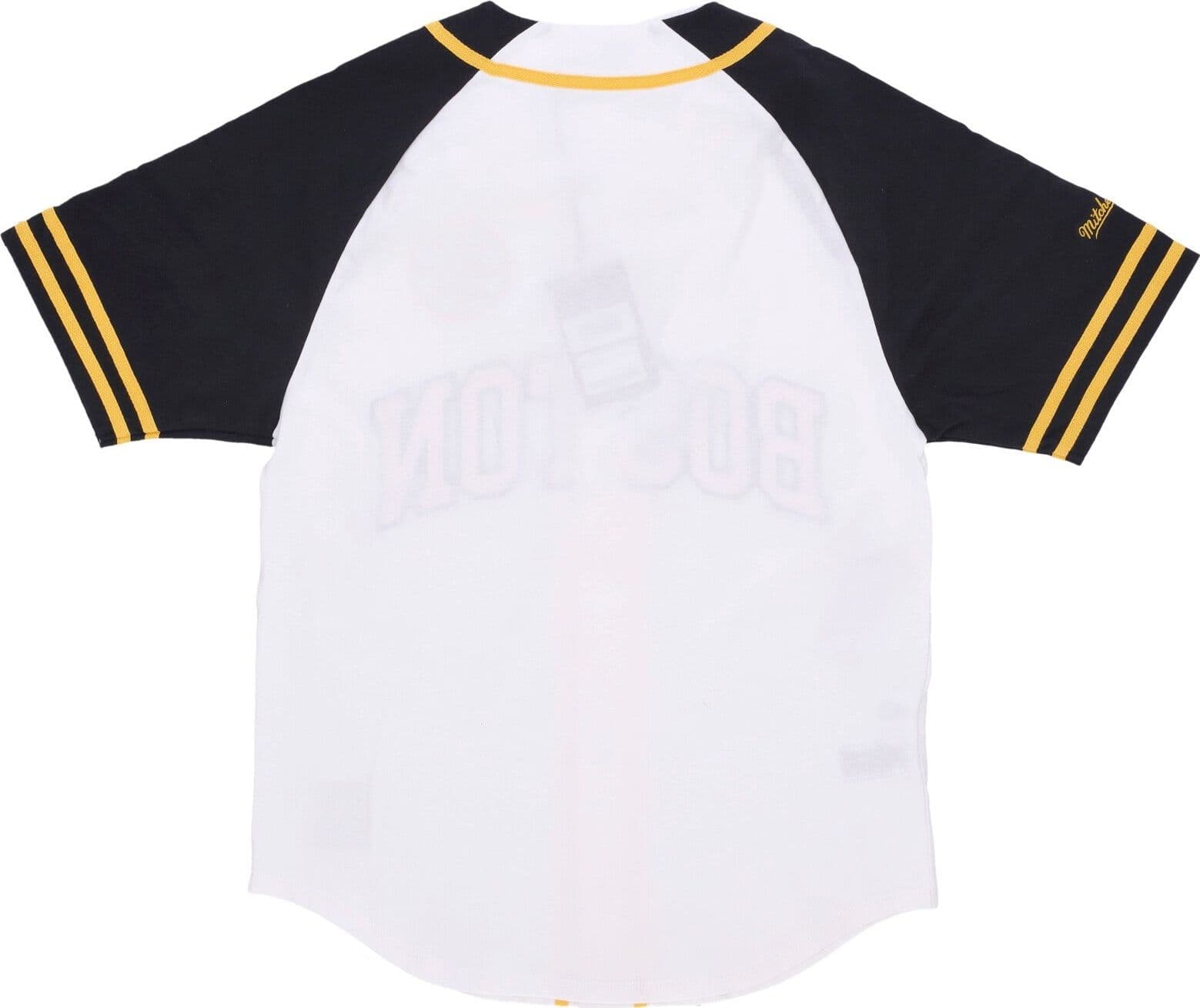 MITCHELL &amp; NESS Casacca Bottoni Uomo Nhl Practice Day Button Front Jersey Bosbru White da uomo in Maglie sportive da uomo Drestige - Casamassima, commercioVirtuoso.it
