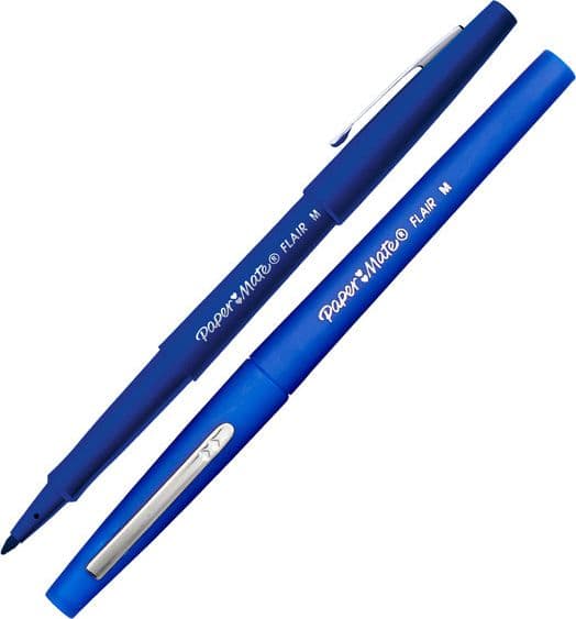 Pennarello Flair Nylon Blu Punta 1.1Mm Papermate