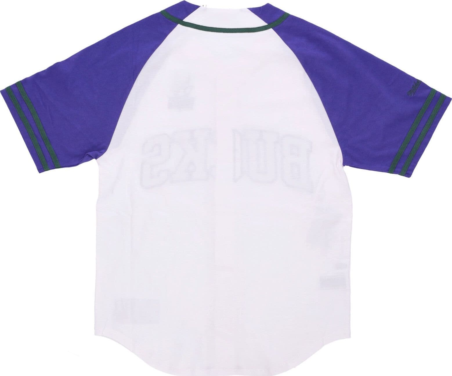 MITCHELL &amp; NESS Casacca Bottoni Uomo Nba Practice Day Button Front Jersey Hardwood Classics Milbuc White da uomo in Maglie sportive da uomo Drestige - Casamassima, commercioVirtuoso.it