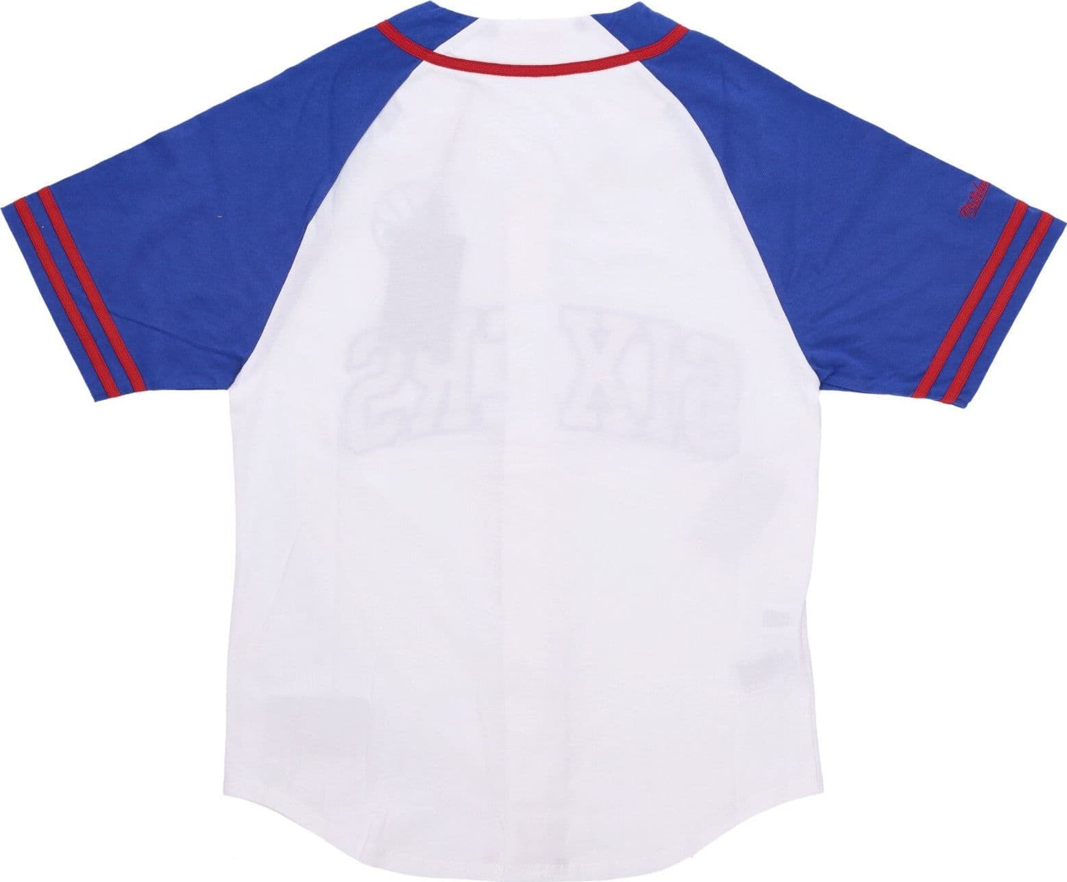 MITCHELL &amp; NESS Casacca Bottoni Uomo Nba Practice Day Button Front Jersey Hardwood Classics Phi76e White da uomo in Maglie sportive da uomo Drestige - Casamassima, commercioVirtuoso.it