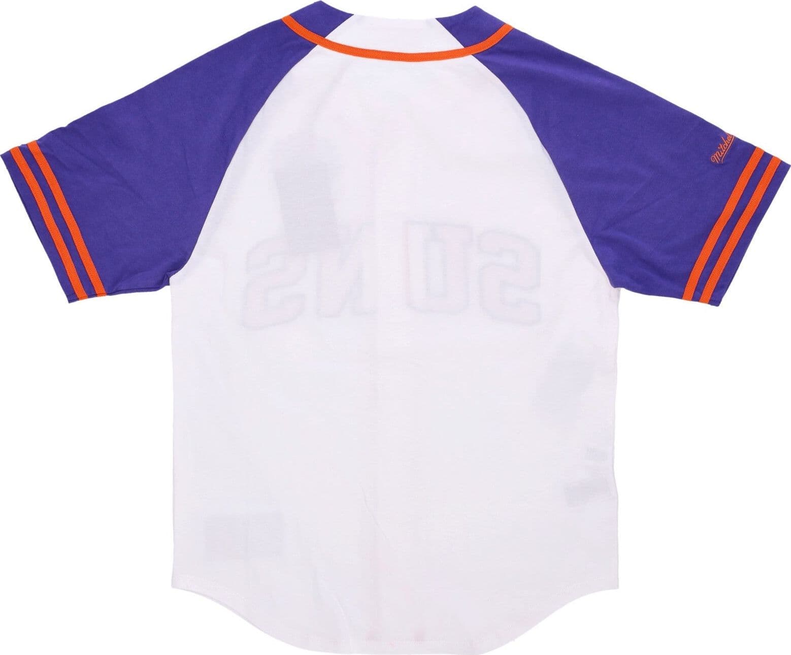 MITCHELL &amp; NESS Casacca Bottoni Uomo Nba Practice Day Button Front Jersey Hardwood Classics Phosun White da uomo in Maglie sportive da uomo Drestige - Casamassima, commercioVirtuoso.it