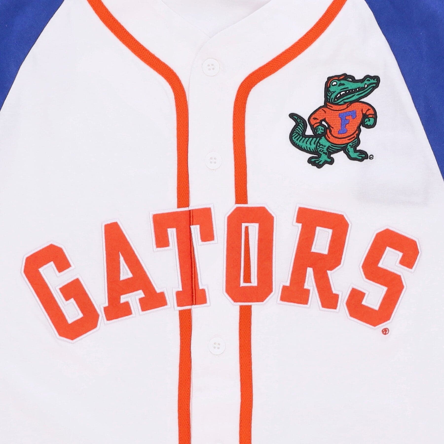 MITCHELL &amp; NESS Casacca Bottoni Uomo Ncaa Practice Day Button Front Jersey Flogat White da uomo in Maglie sportive da uomo Drestige - Casamassima, commercioVirtuoso.it