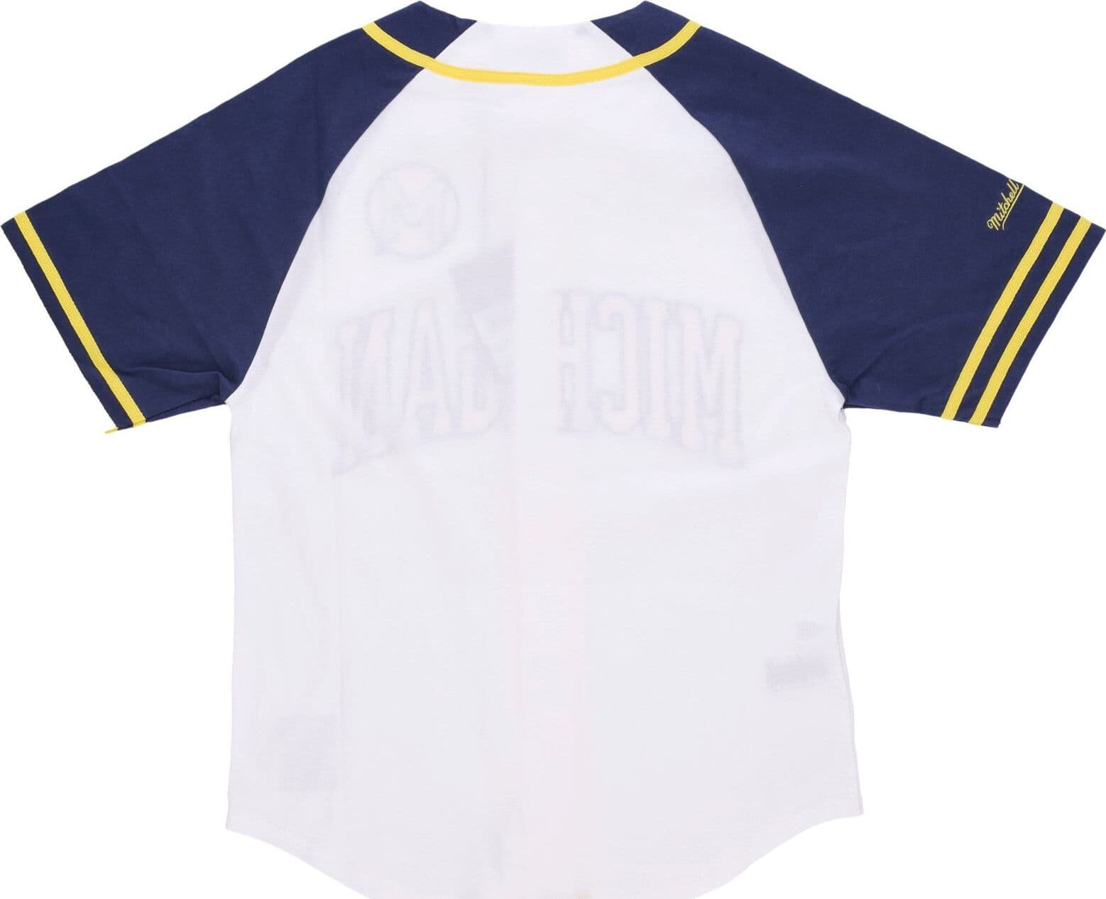MITCHELL &amp; NESS Casacca Bottoni Uomo Ncaa Practice Day Button Front Jersey Micwol White da uomo in Maglie sportive da uomo Drestige - Casamassima, commercioVirtuoso.it