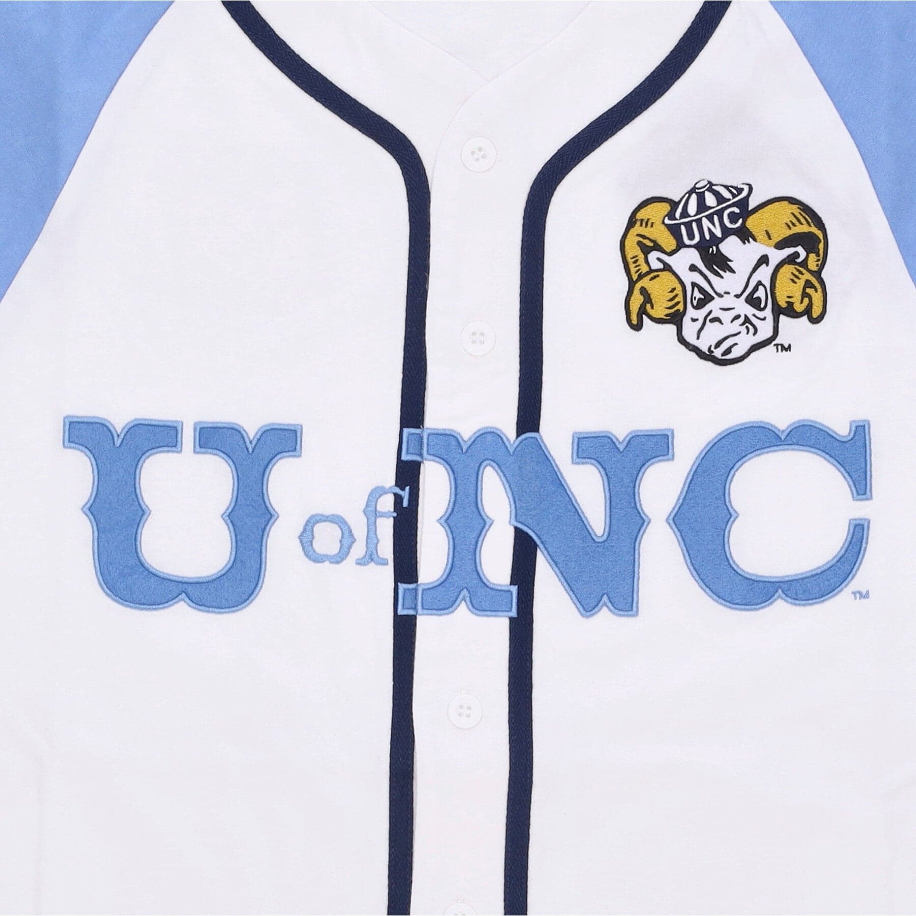 MITCHELL &amp; NESS Casacca Bottoni Uomo Ncaa Practice Day Button Front Jersey Unchee White da uomo in Maglie sportive da uomo Drestige - Casamassima, commercioVirtuoso.it