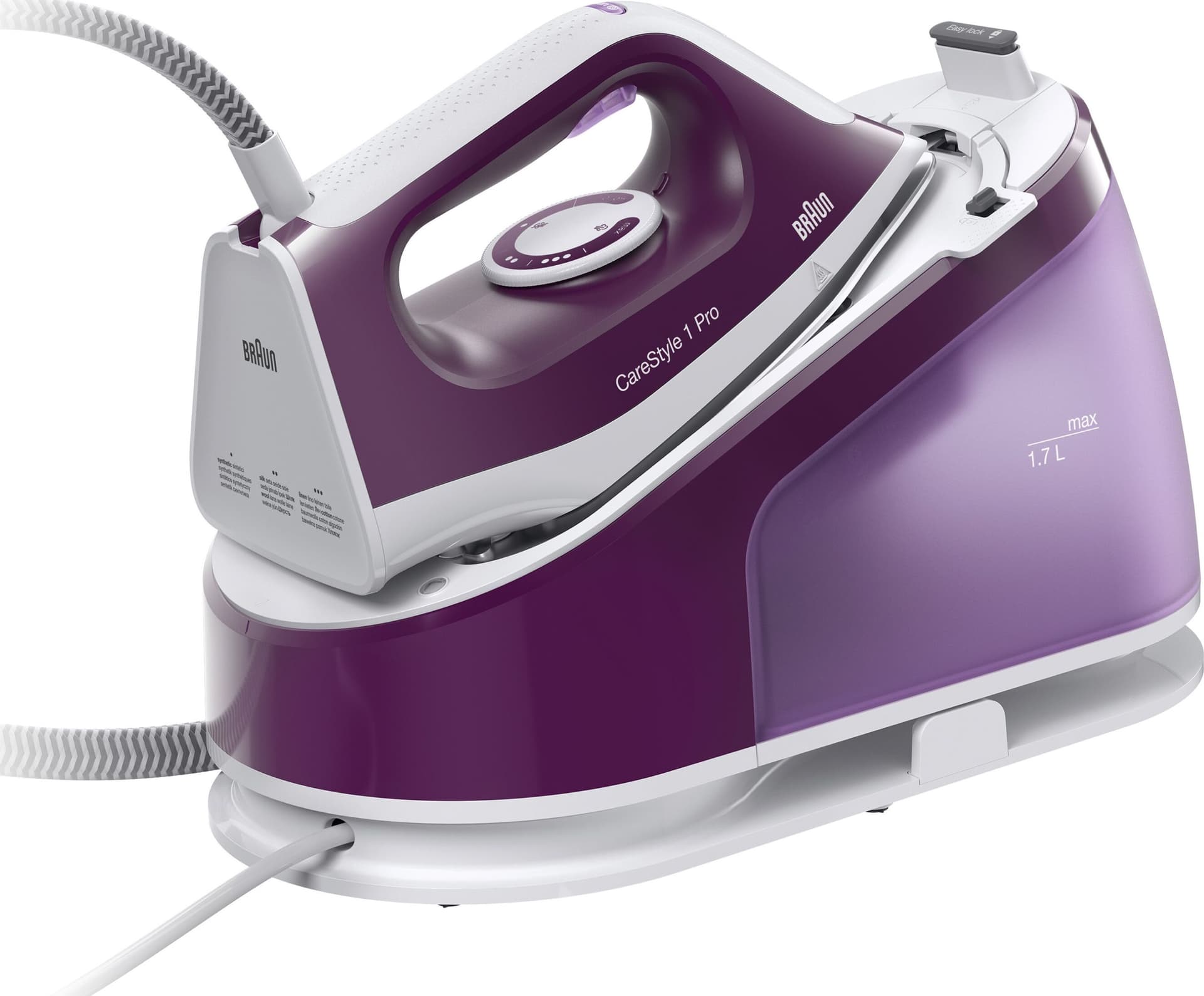 Braun Ferro Da Stiro Con Caldaia Carica Continua 1.7 Lt 2400w Viola in Ferri a caldaia Ecoprice.it - Avellino, commercioVirtuoso.it