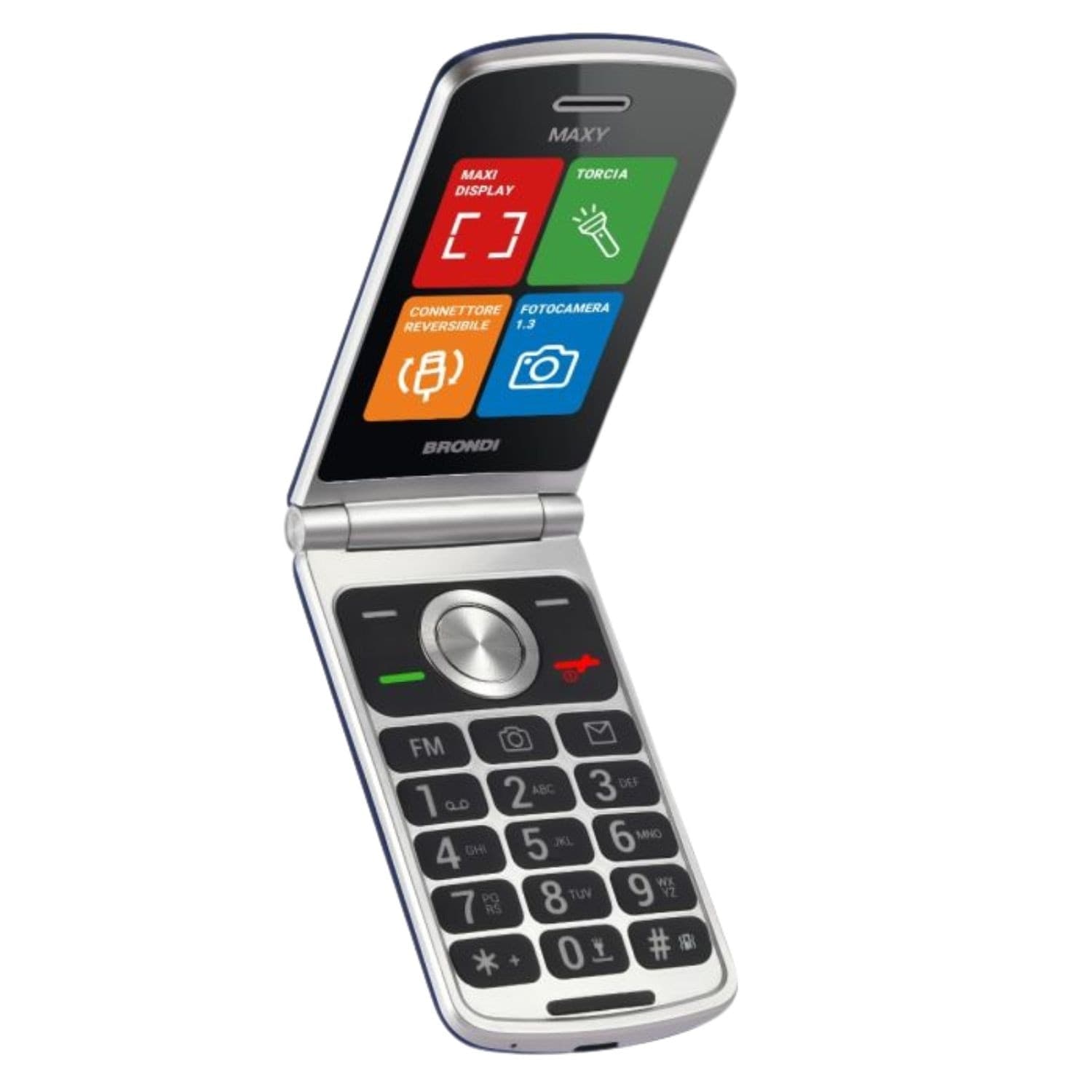 Brondi Maxy Dark Blue DS ITA in Cellulari e Smartphone Ecoprice.it - Avellino, commercioVirtuoso.it