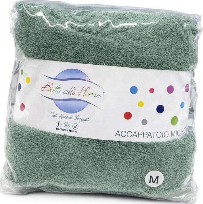 Accappatoio Unisex Botticelli Home in Microspugna di Puro Cotone Ponza in Accappatoi Collezione Casa - Trebisacce, commercioVirtuoso.it