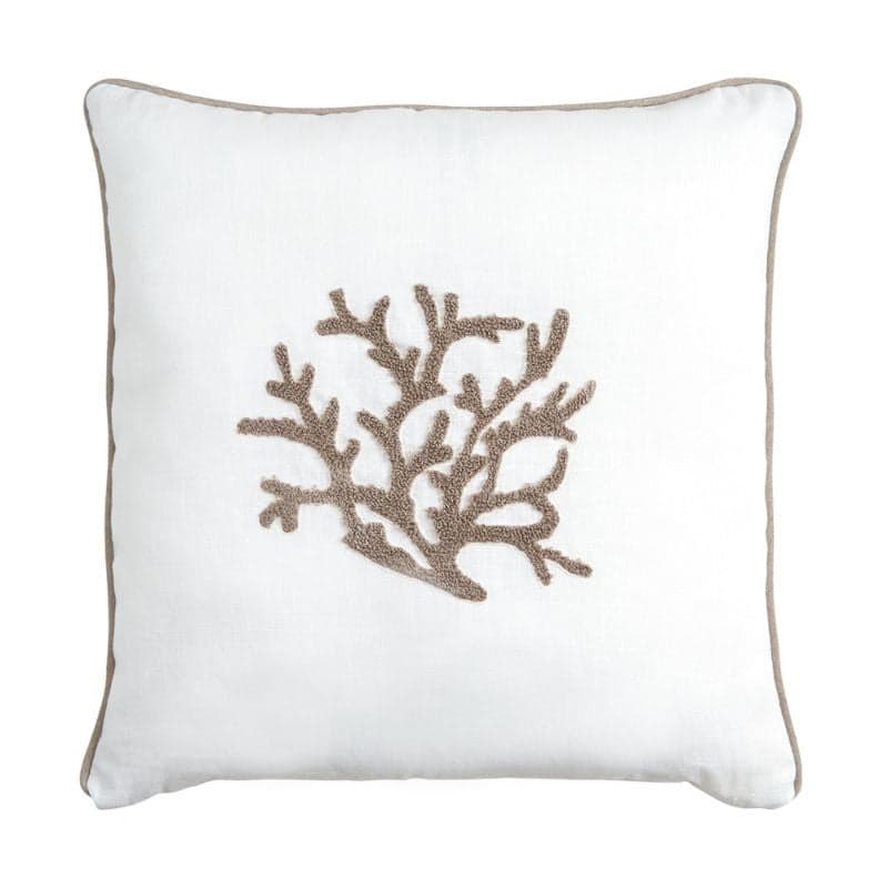 Cuscino Arredo Quadrato con coralli Dante in Copricuscini e federe Collezione Casa - Trebisacce, commercioVirtuoso.it