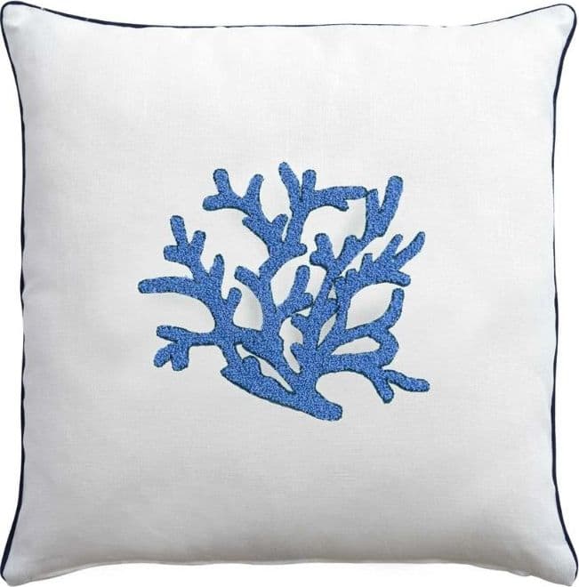 Cuscino Arredo Quadrato con coralli Dante in Copricuscini e federe Collezione Casa - Trebisacce, commercioVirtuoso.it