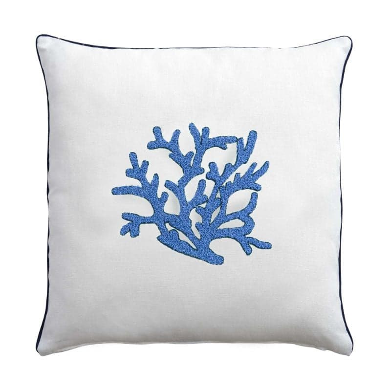 Cuscino Arredo Quadrato con coralli Dante in Copricuscini e federe Collezione Casa - Trebisacce, commercioVirtuoso.it