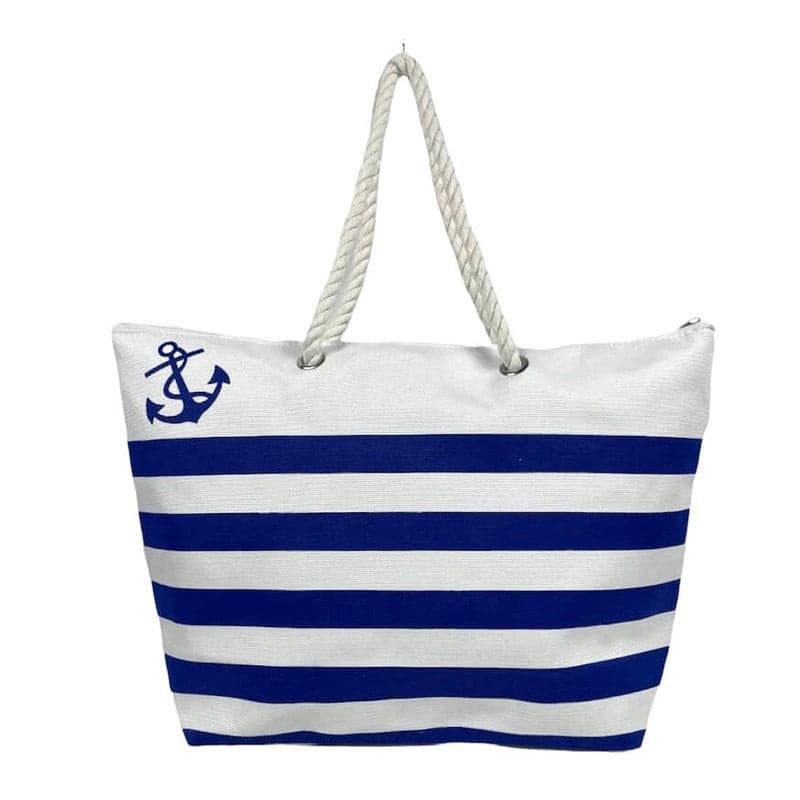 Borsa Mare con cerniera Fashion Stripes in Borse Tote Collezione Casa - Trebisacce, commercioVirtuoso.it