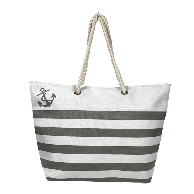 Borsa Mare con cerniera Fashion Stripes in Borse Tote Collezione Casa - Trebisacce, commercioVirtuoso.it