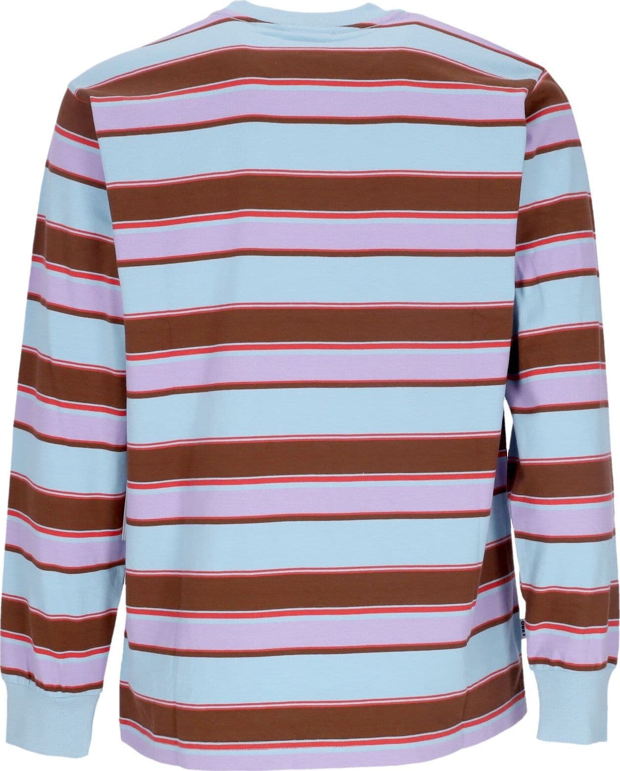 OBEY Maglietta Manica Lunga Uomo Direct L/s Tee Sky Blue Multi da uomo in Maglie termiche Drestige - Casamassima, commercioVirtuoso.it