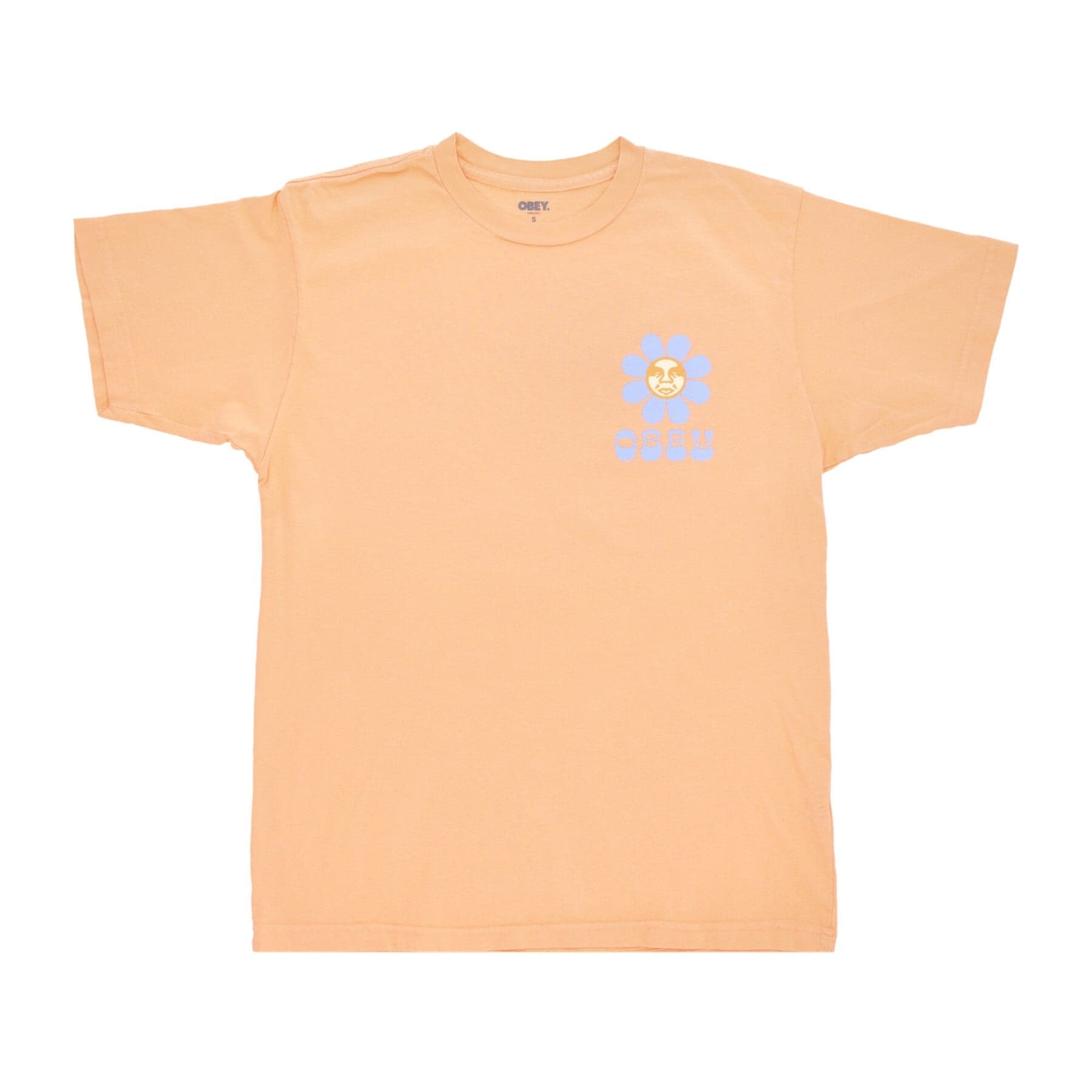 OBEY Maglietta Uomo Petal Organic Tee Papaya Smoothie da uomo in T-shirt Drestige - Casamassima, commercioVirtuoso.it