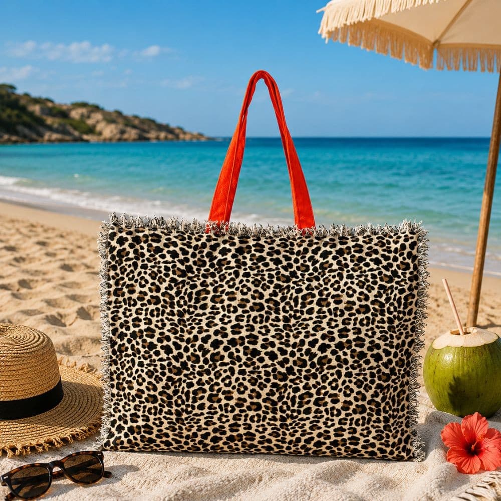 Borsa Mare Maculata Beach Girl in Borse Tote Collezione Casa - Trebisacce, commercioVirtuoso.it
