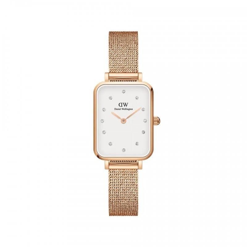 DANIEL WELLINGTON - orologio QUADRO LUMINE MELROSE PRESSATE