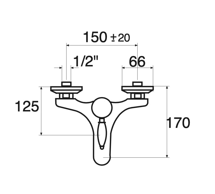 Miscelatore per vasca vintage in Rubinetti per vasca BagnoClic.it - Pregnana Milanese, commercioVirtuoso.it