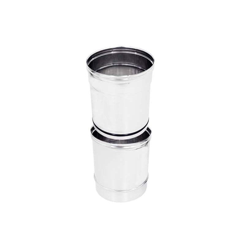 Tubo acciaio inox telescopico AISI 304 6/10 da 350mm in Tubi di scarico Aloiserw.com - Altomonte, commercioVirtuoso.it